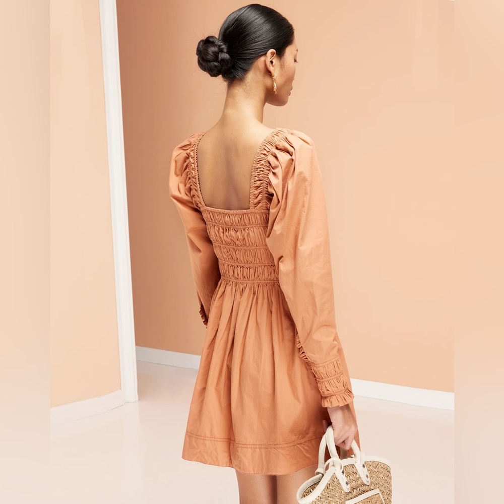 Magali Pascal Brigitte Dress in Terracotta, NWT, Small